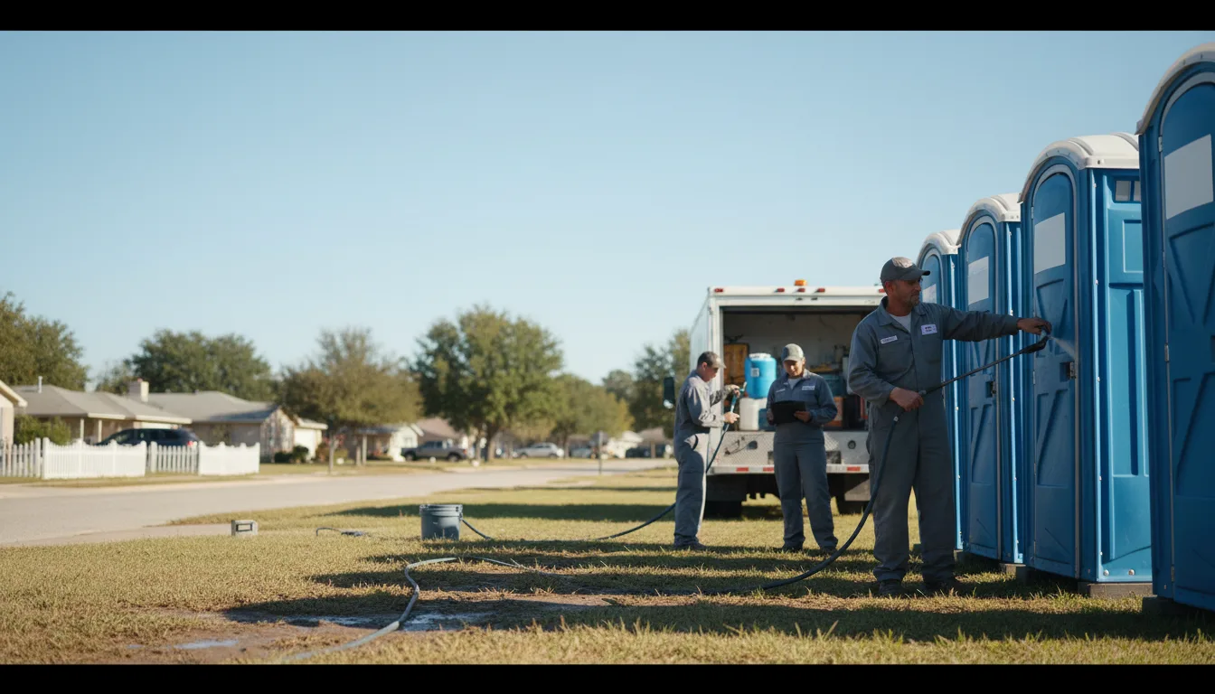 Long-Term Portable Toilet Rental in Barnsdall, OK near me